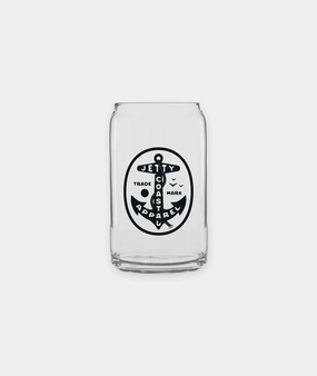 Anchorage Beer Can Glass - Clear