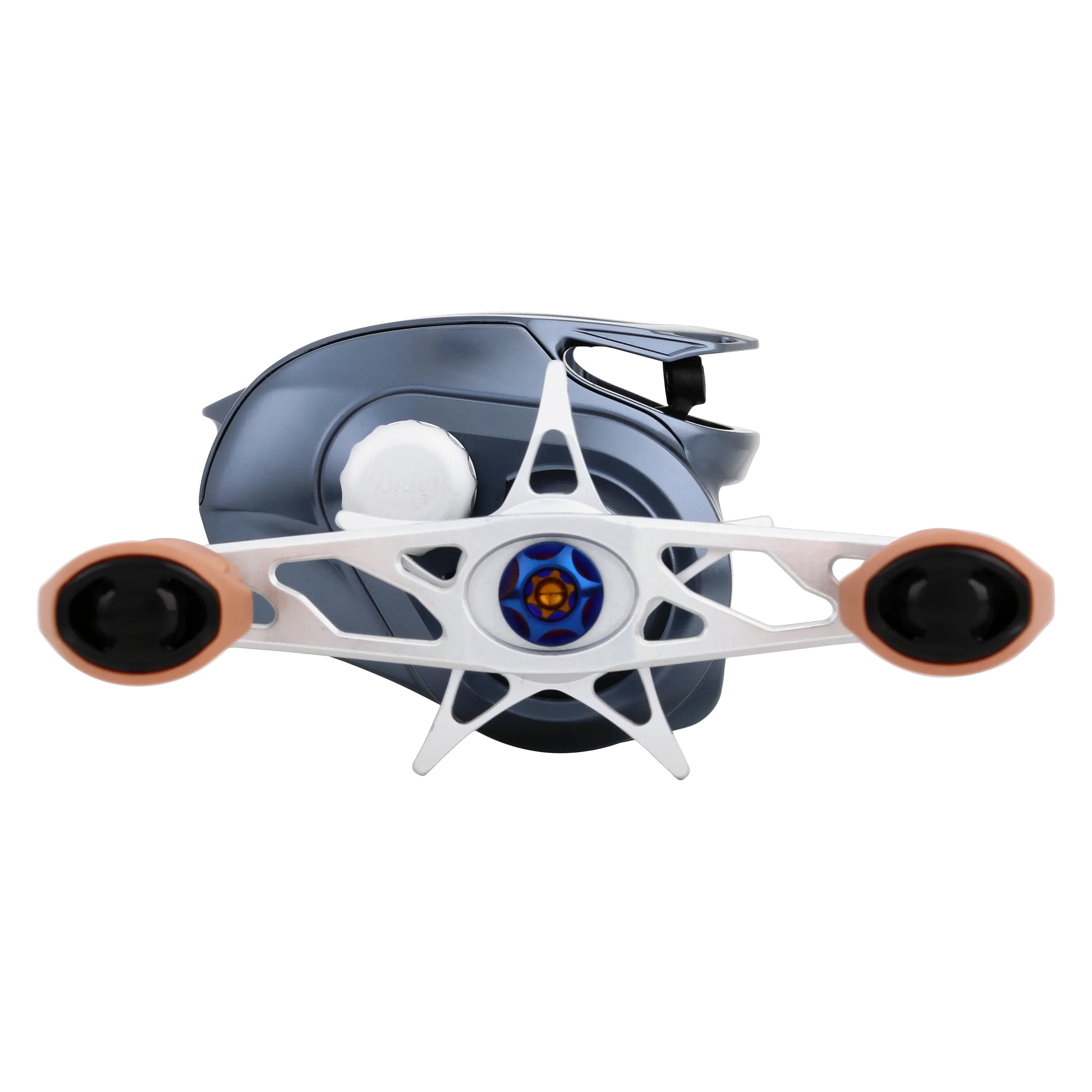 Bates Fishing Salty Hundo 100 Baitcasting Reel - Nautical Blue