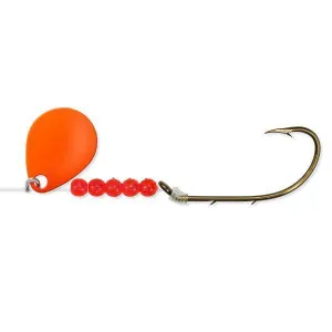 Bear Paw Flicker ORANGE SPINNER/BAITHOLDER size 10 QTY 6