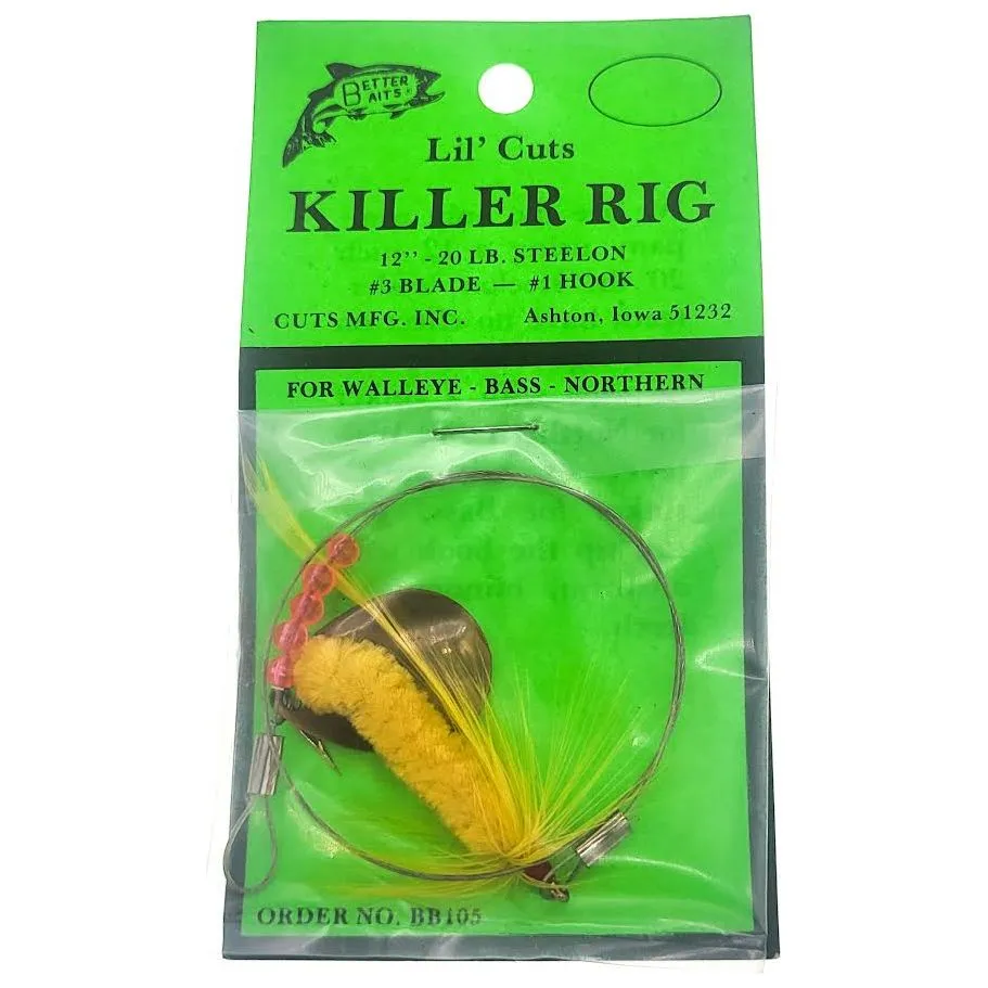Better Baits Lil' Cuts Killer Rig Qty 1