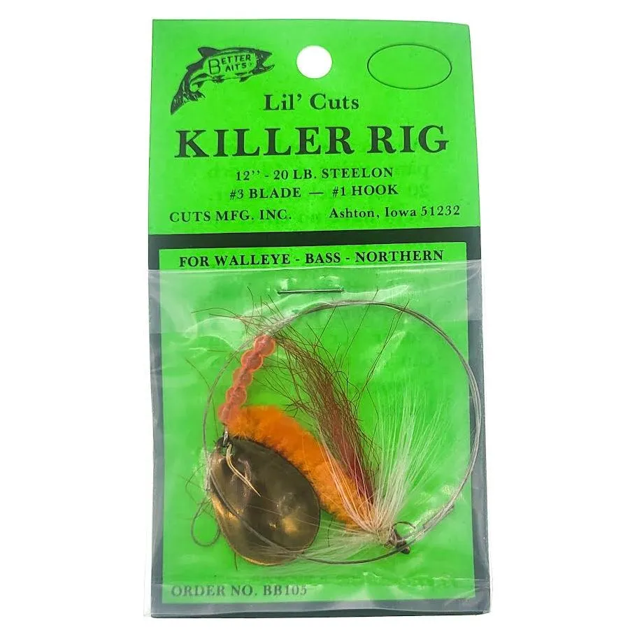 Better Baits Lil' Cuts Killer Rig Qty 1