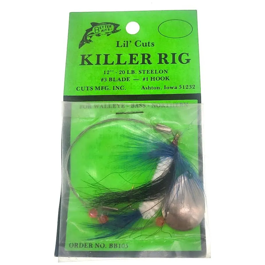 Better Baits Lil' Cuts Killer Rig Qty 1