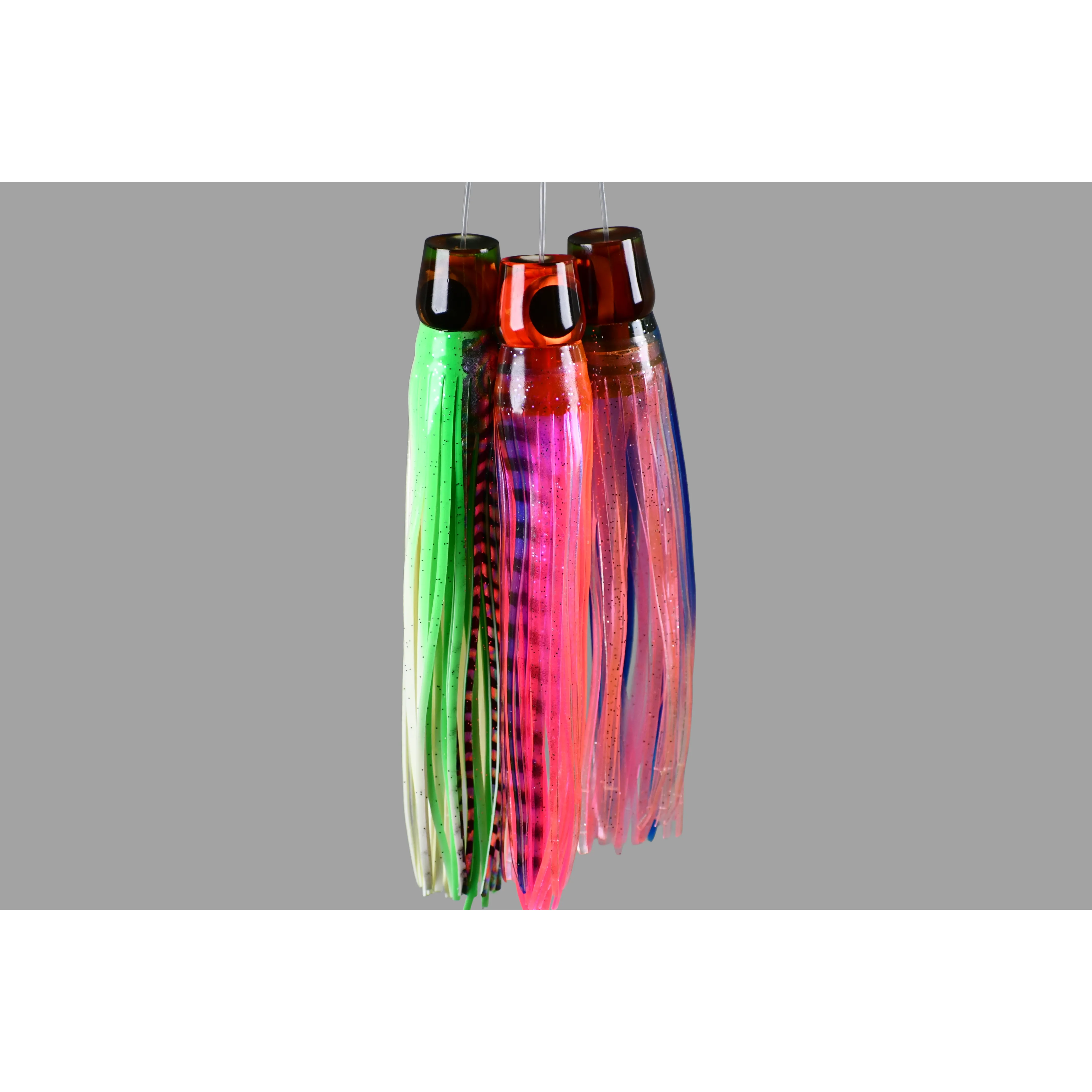 Billfish Butchers Trolling Lure Variety 3 Pack - Medium, Mono Rigged