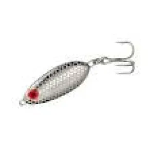 Bomber Lures Slab Spoon 1-1/4 Oz 3D Silver /Silver
