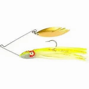 Boone Saltwater Flare Tout Spinnerbaits (Catch Stripers)  3/8 Oz #5/0 Hook