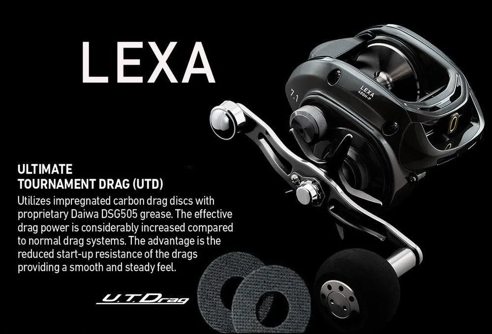 Daiwa 2023 Lexa Baitcasting Reels