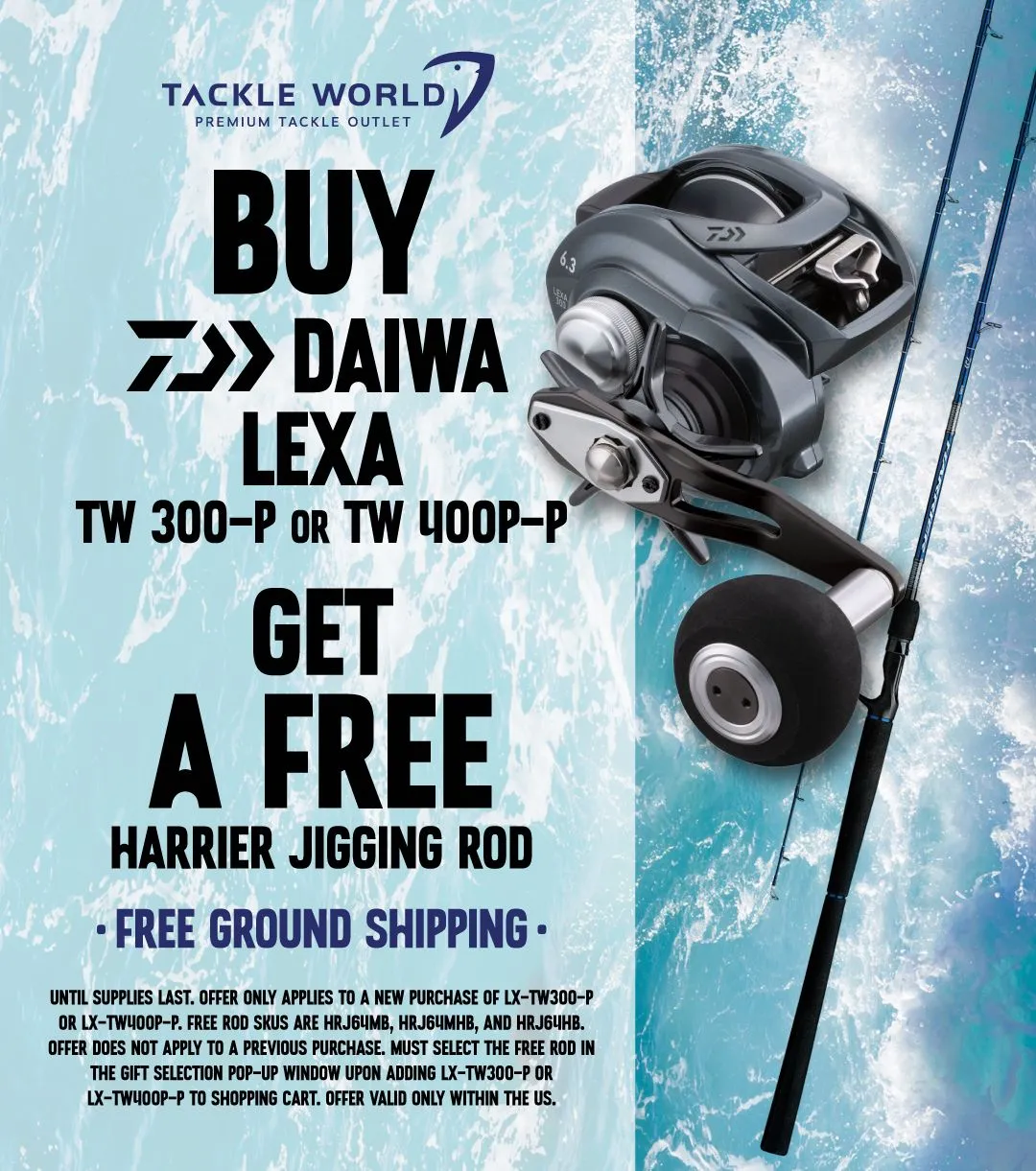 Daiwa Lexa TW Baitcasting Reels