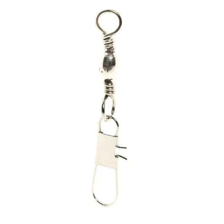 Danielson Barrel Swivel w/Interlock Snap Nickel