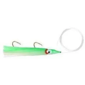 Danielson Squid Rigged SQDR45107 4.5" Glow Green w/Gold Qty 1