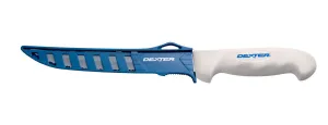 Dexter Russell SG142-8TEEG 8" Sofgrip Tiger Edge Scalloped Knives with Edge Guards