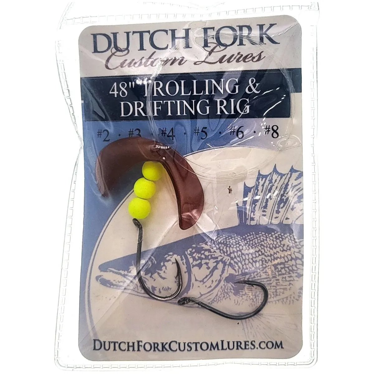 Dutch Fork Tahoe Butterfly Trolling & Drifting Rig 48"