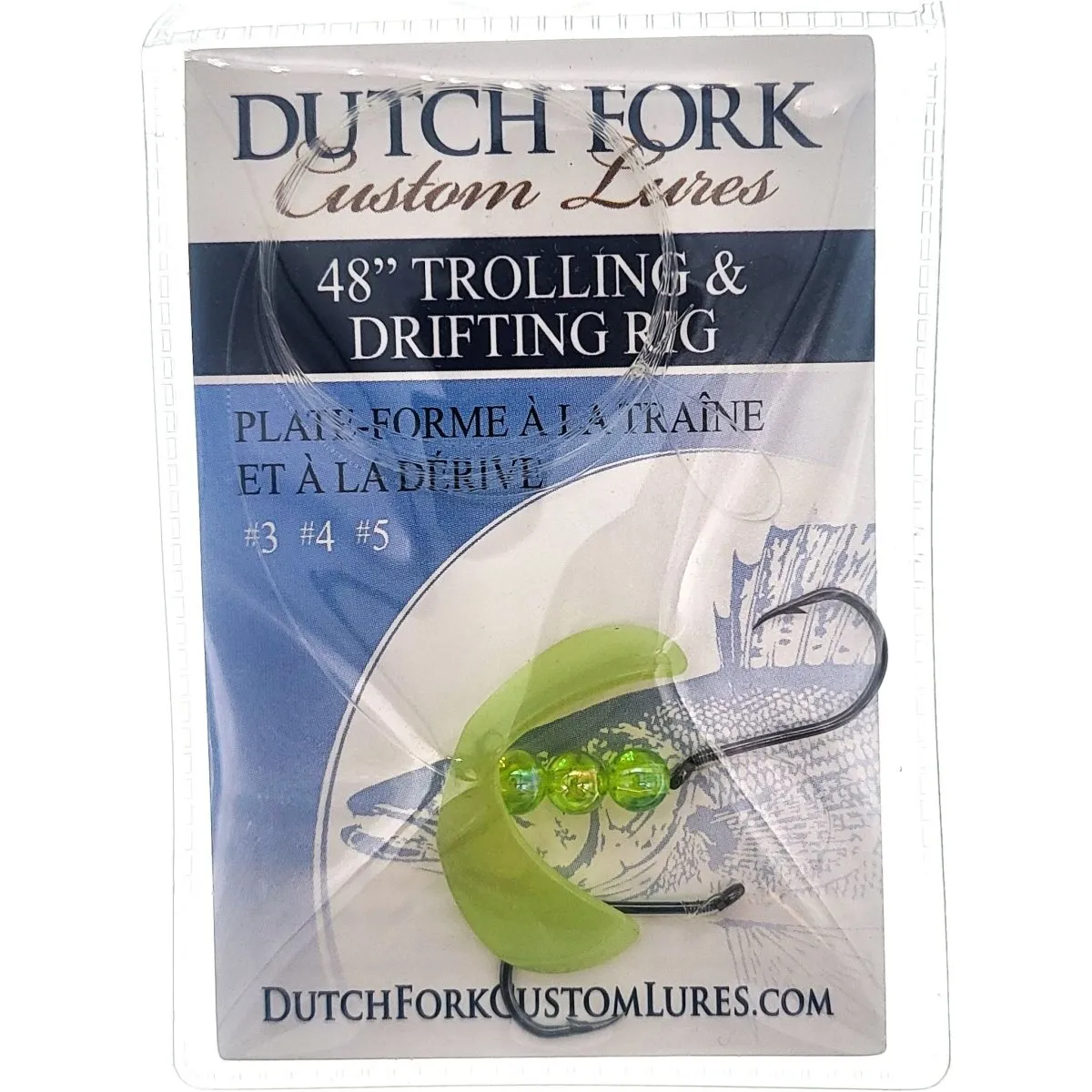 Dutch Fork Tahoe Butterfly Trolling & Drifting Rig 48"