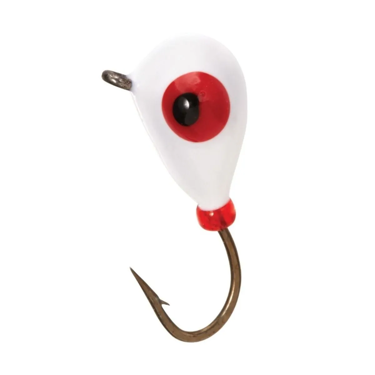 Eagle Claw Arctic Tungsten Wide Gap Ice Jig 1/12 Oz Pearl Glow Qty 1