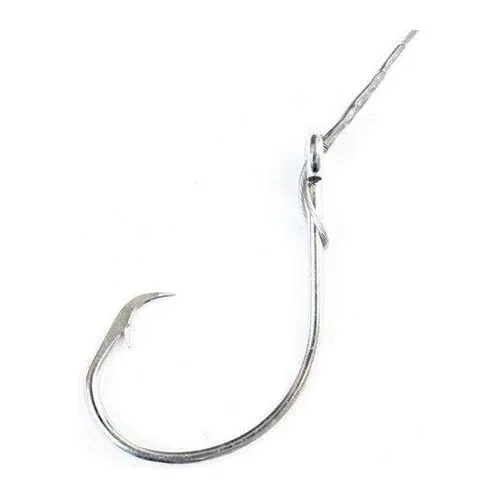 Eagle Claw Sea Guard Circle Hook Snells Nylawire 7/0 Qty 5
