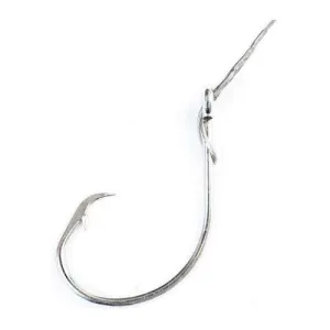 Eagle Claw Sea Guard Circle Hook Snells Nylawire 7/0 Qty 5