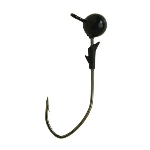 Eagle Claw Trokar Pro-V Tungsten Ball Head Jig 1/8 Oz 4/0 Black Qty 3
