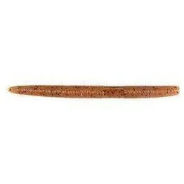 FAS Earthworm Soft Bait 5" Brown w/Pepper Qty 10