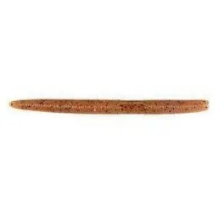 FAS Earthworm Soft Bait 5" Brown w/Pepper Qty 10