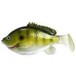 Fish Lab Bio-Gill Soft Weedless Swimbait BGQS-4.5-LB 4 5/8" Light Bluegill Qty 2