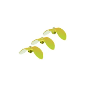 Hawken Wild Wings #4 Sz 0 Super Pearl Chartreuse Qty 3