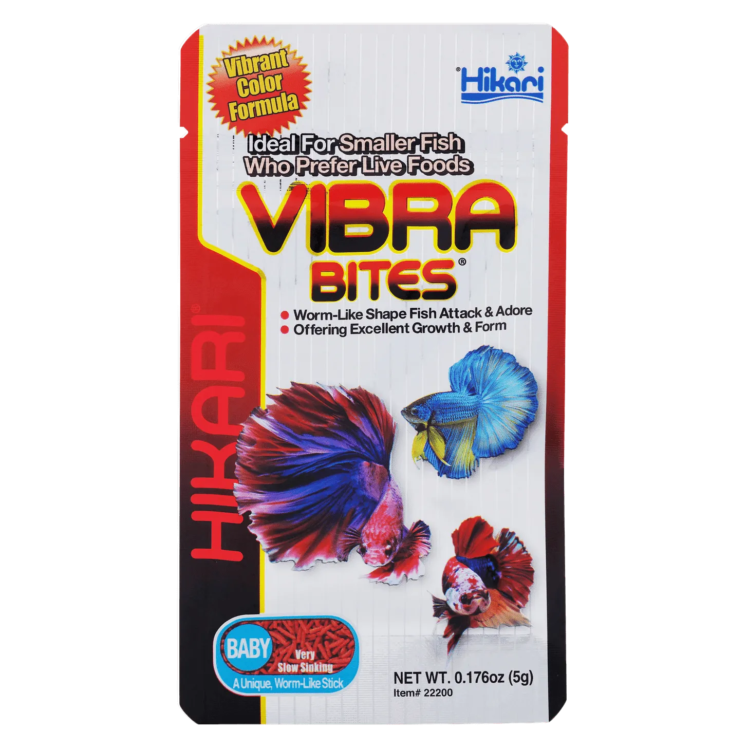 Hikari® Vibra Bites® Baby For Small Mouthed Fish 0.18 Oz