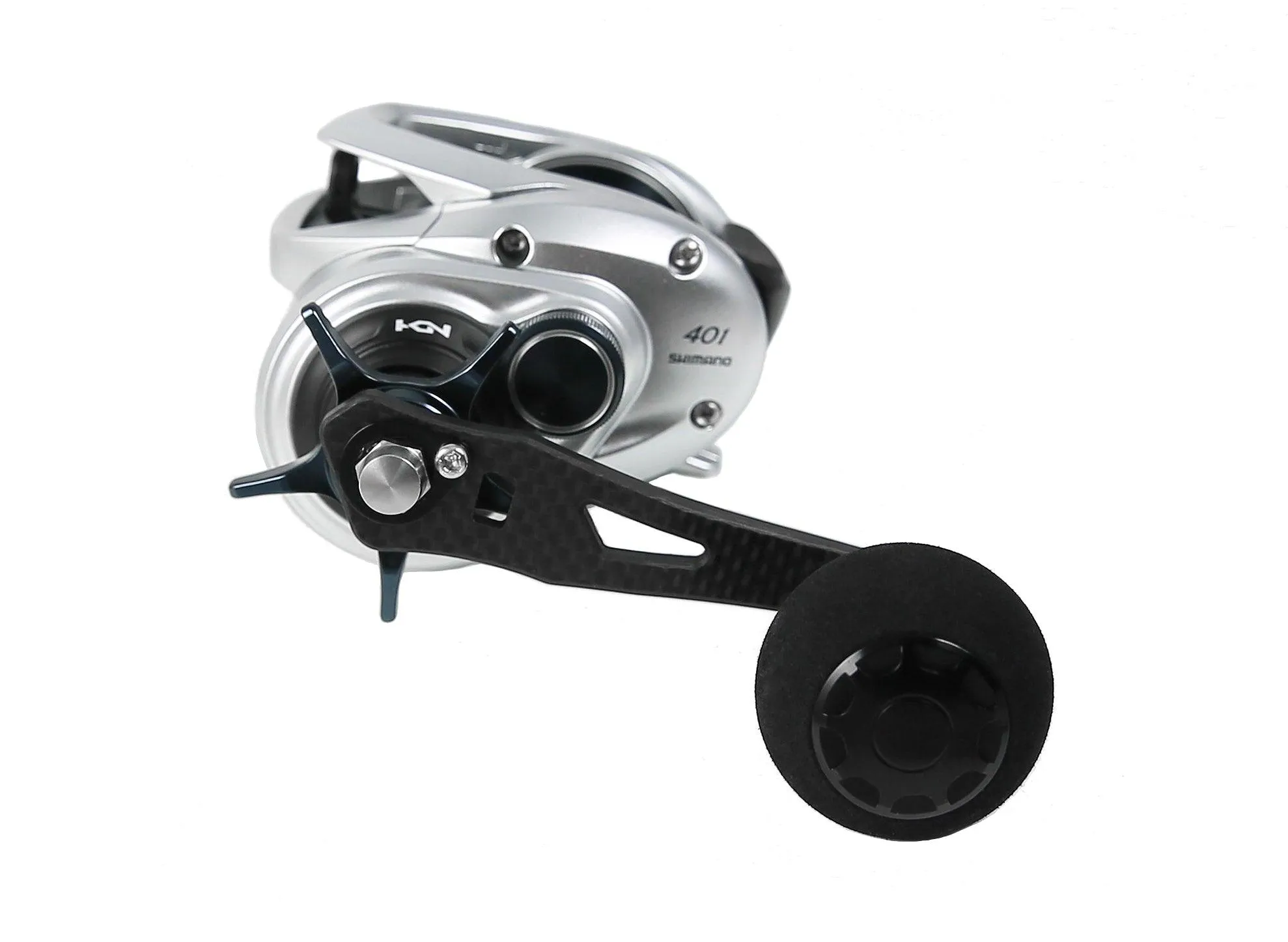 Jigging World Power Handle for Shimano Tranx 300 & 400 Baitcasting Reels