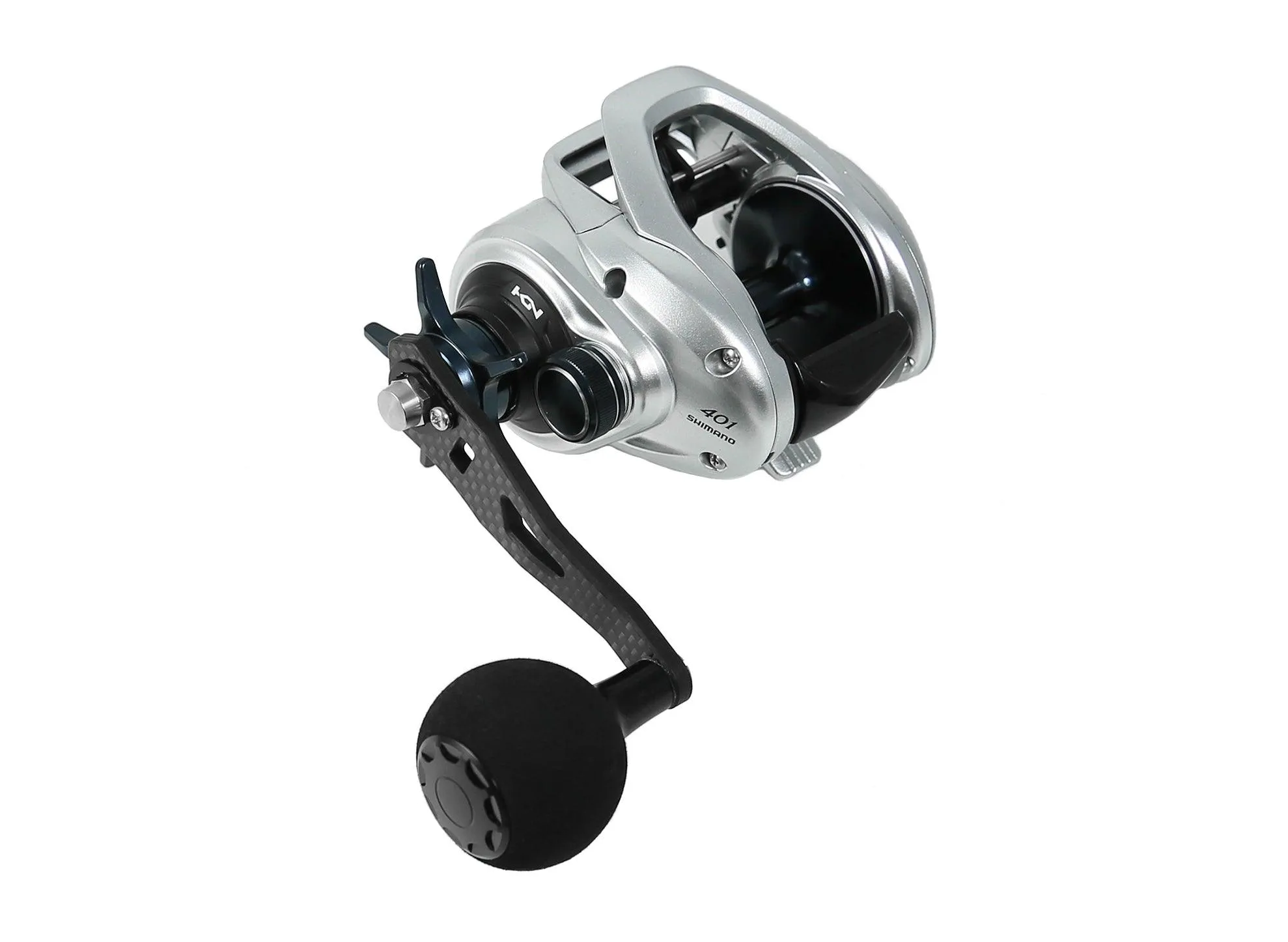 Jigging World Power Handle for Shimano Tranx 300 & 400 Baitcasting Reels