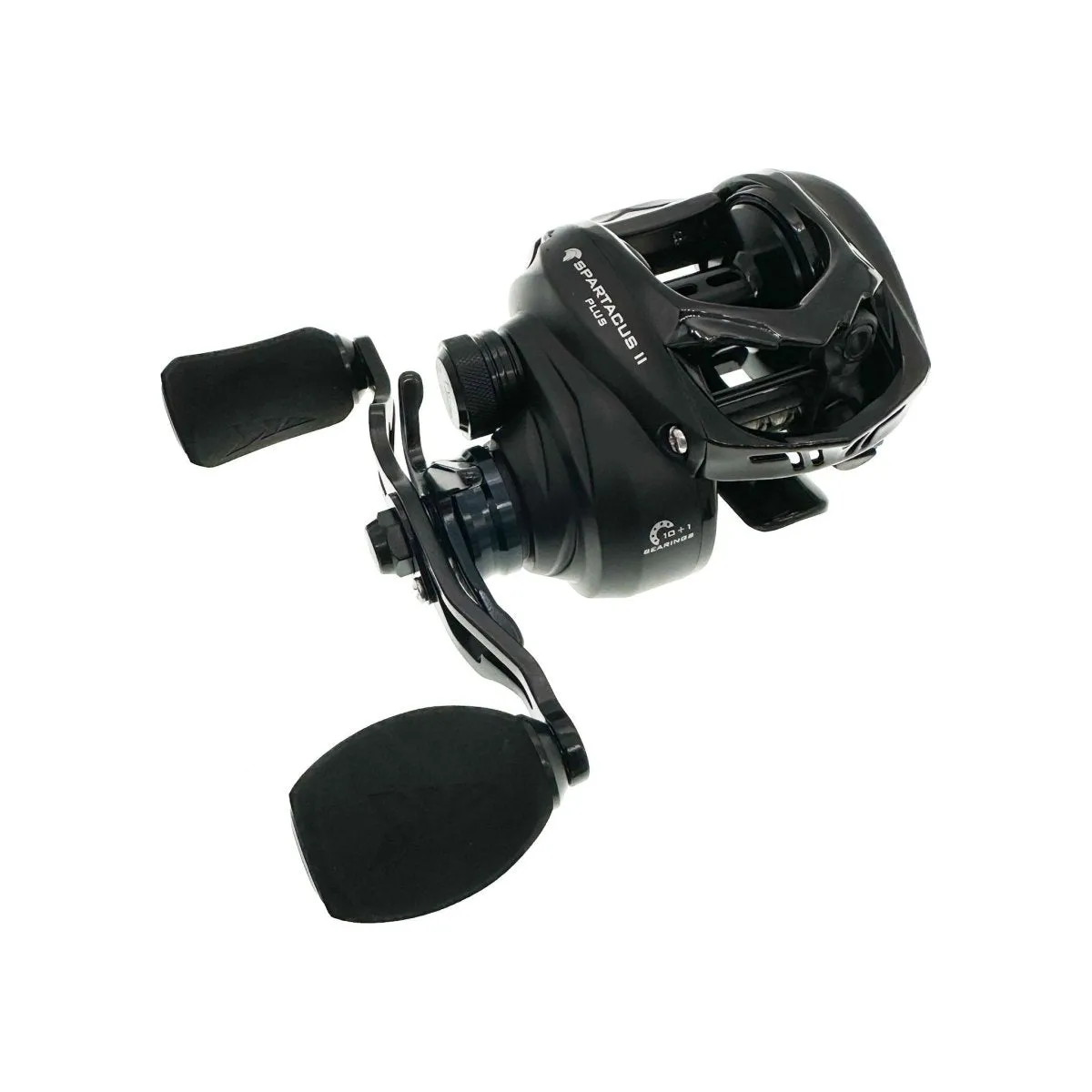 KastKing KRLCSTSP2-72RPLUS Spartacus II Plus Casting Reel 7.2:1 Right Hand All Black