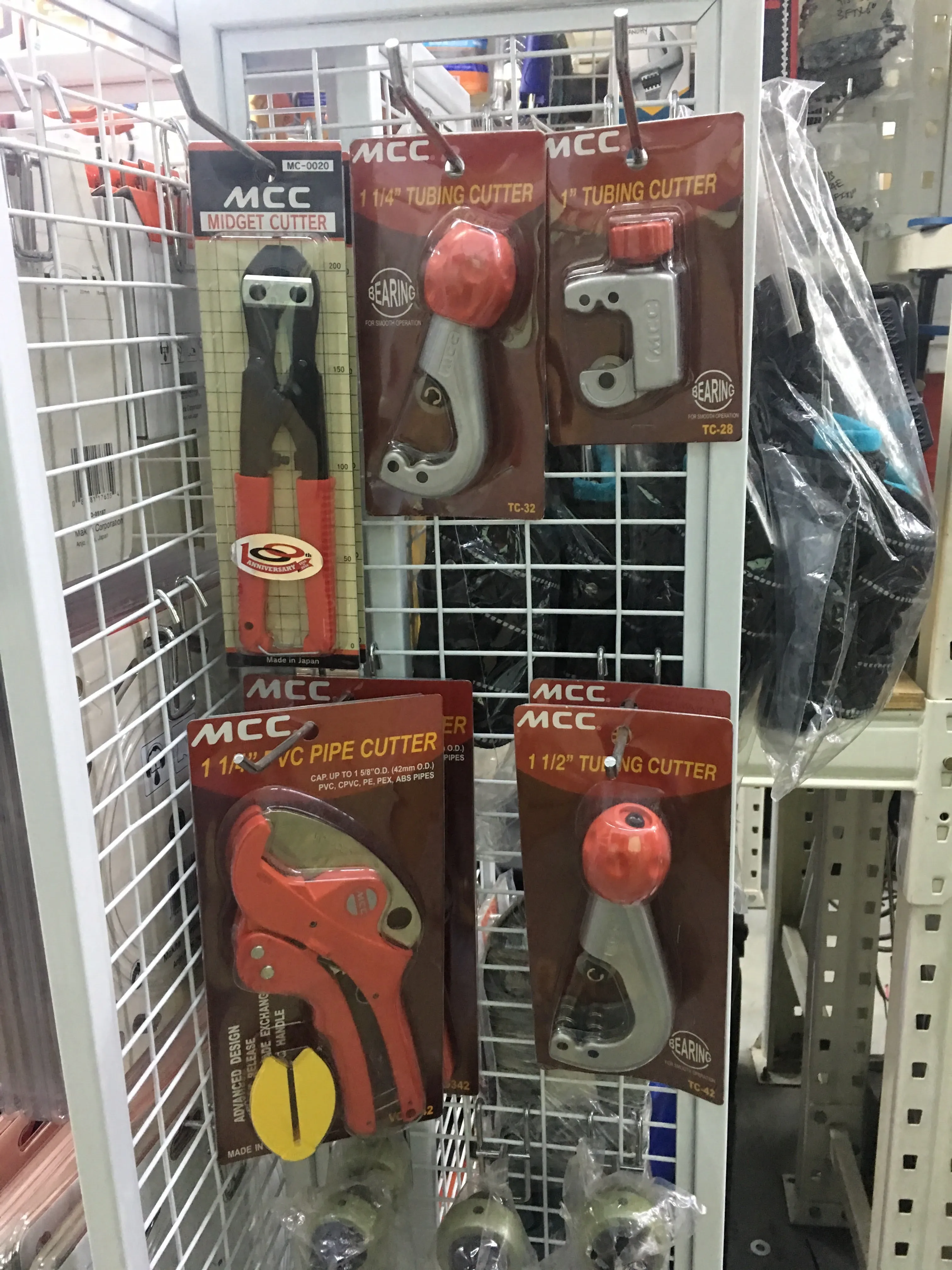 MCC Tubing Cutter Bearing Rollers | Model: MCC-TC-