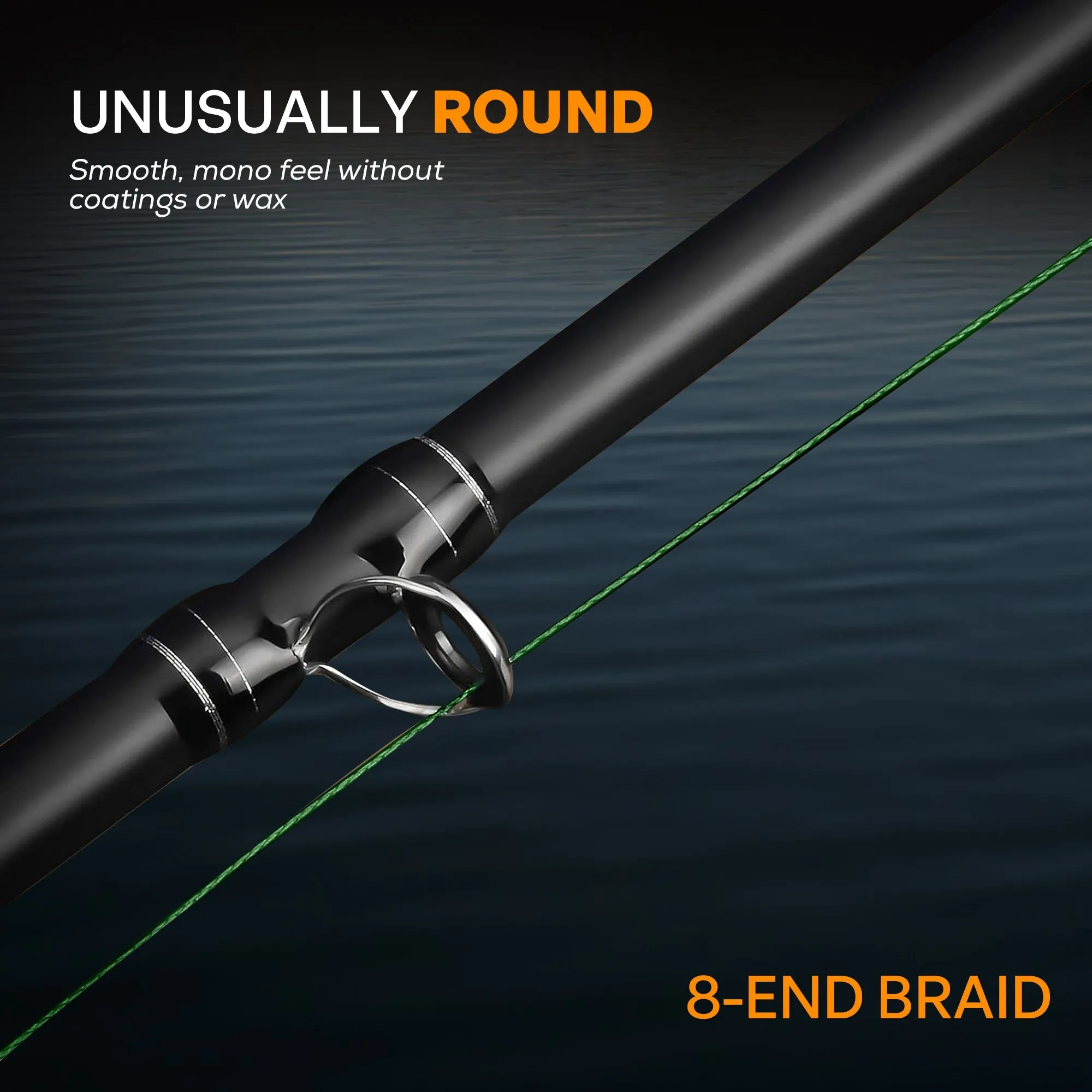 Metered Colored Braid 200 lb
