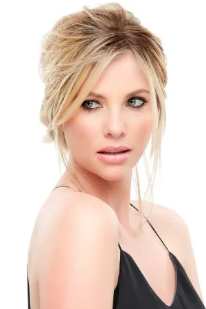 Sale - Jon Renau Toppers - EasiFringe HD 12" (#357) - Color: 12FS8 (Shaded Praline)