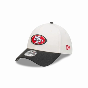 San Francisco 49ers Chrome Two-Tone 39THIRTY Fitted