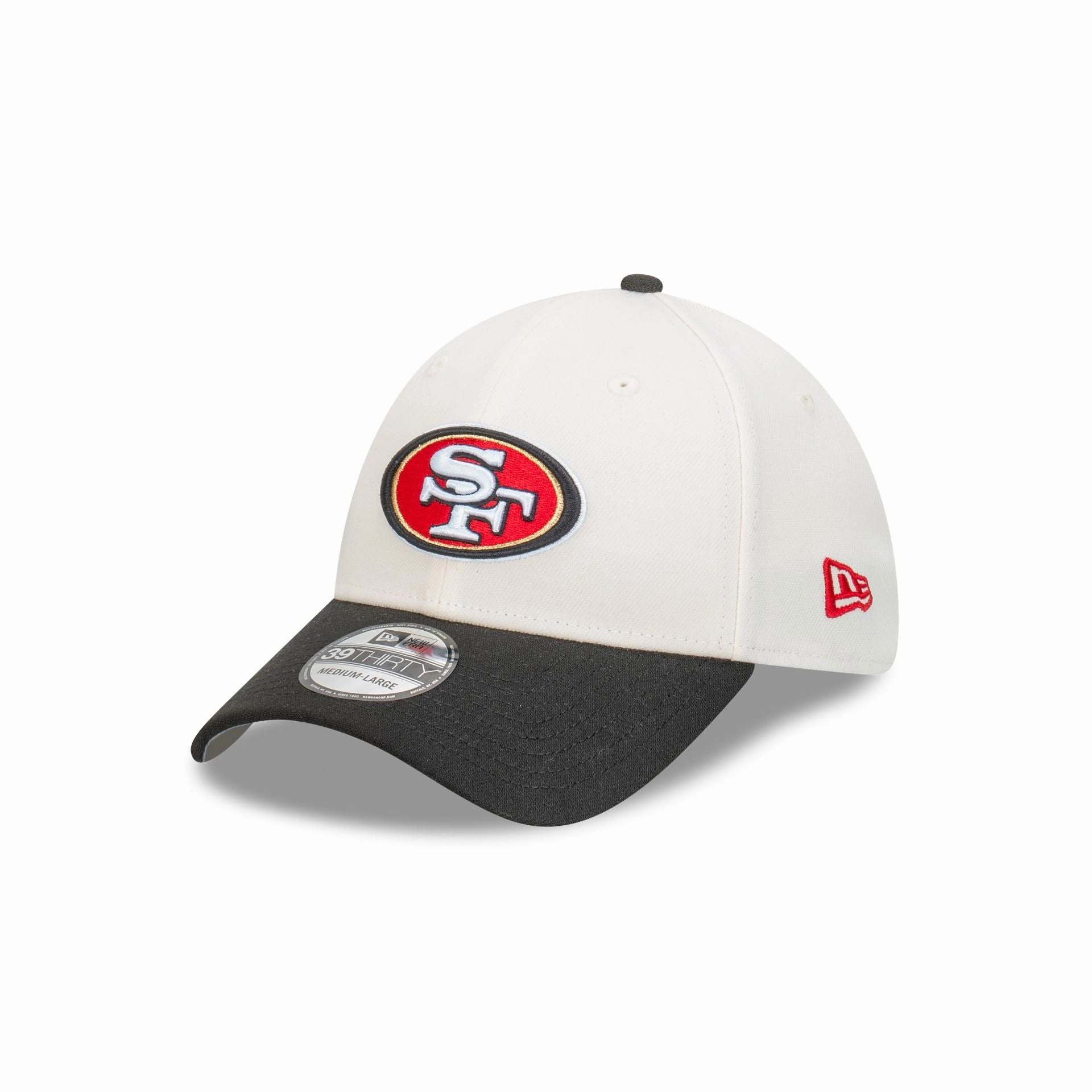 San Francisco 49ers Chrome Two-Tone 39THIRTY Fitted