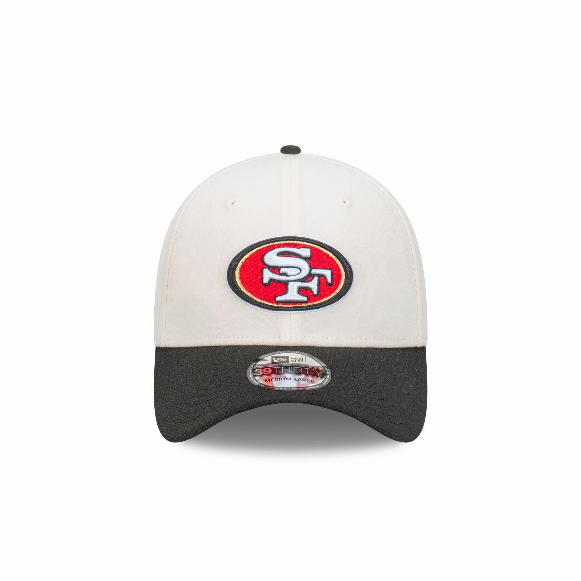San Francisco 49ers Chrome Two-Tone 39THIRTY Fitted