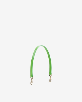 SHORT STRAP - 61 cm - Green naplak
