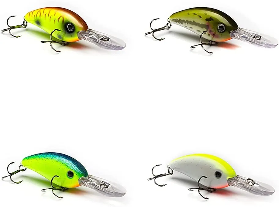 Vern's Stoneroller 10' Crankbait Lures Kit - 4 Pack