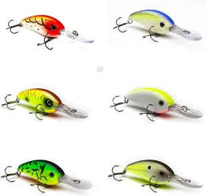 Vern's Stoneroller 10' Crankbait Lures Kit - 6 pack