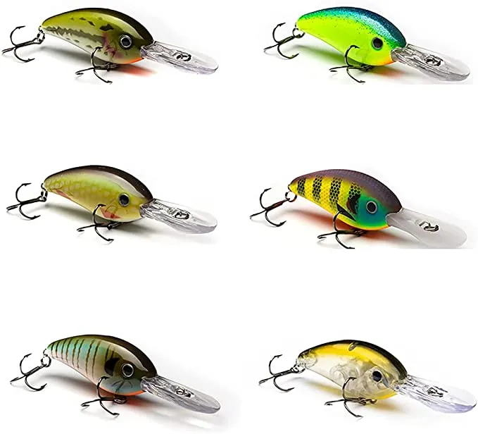 Vern's Stoneroller 10' Crankbait Lures Kit - 6 pack