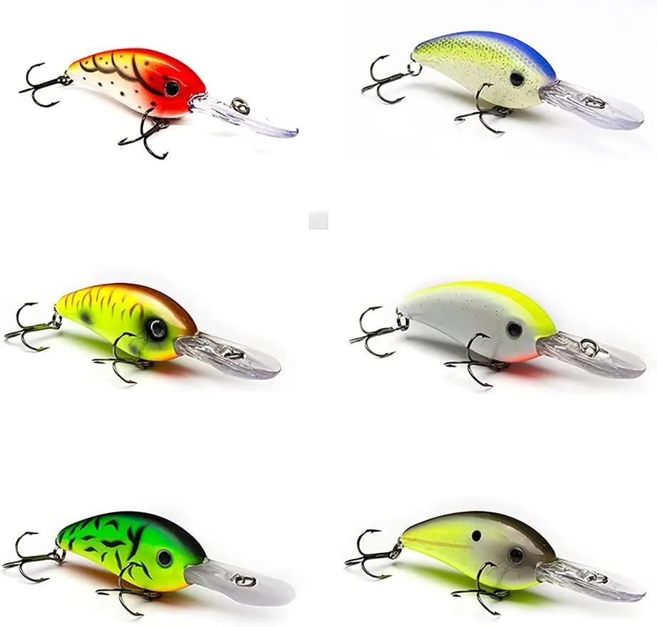 Vern's Stoneroller 10' Crankbait Lures Kit - 6 pack
