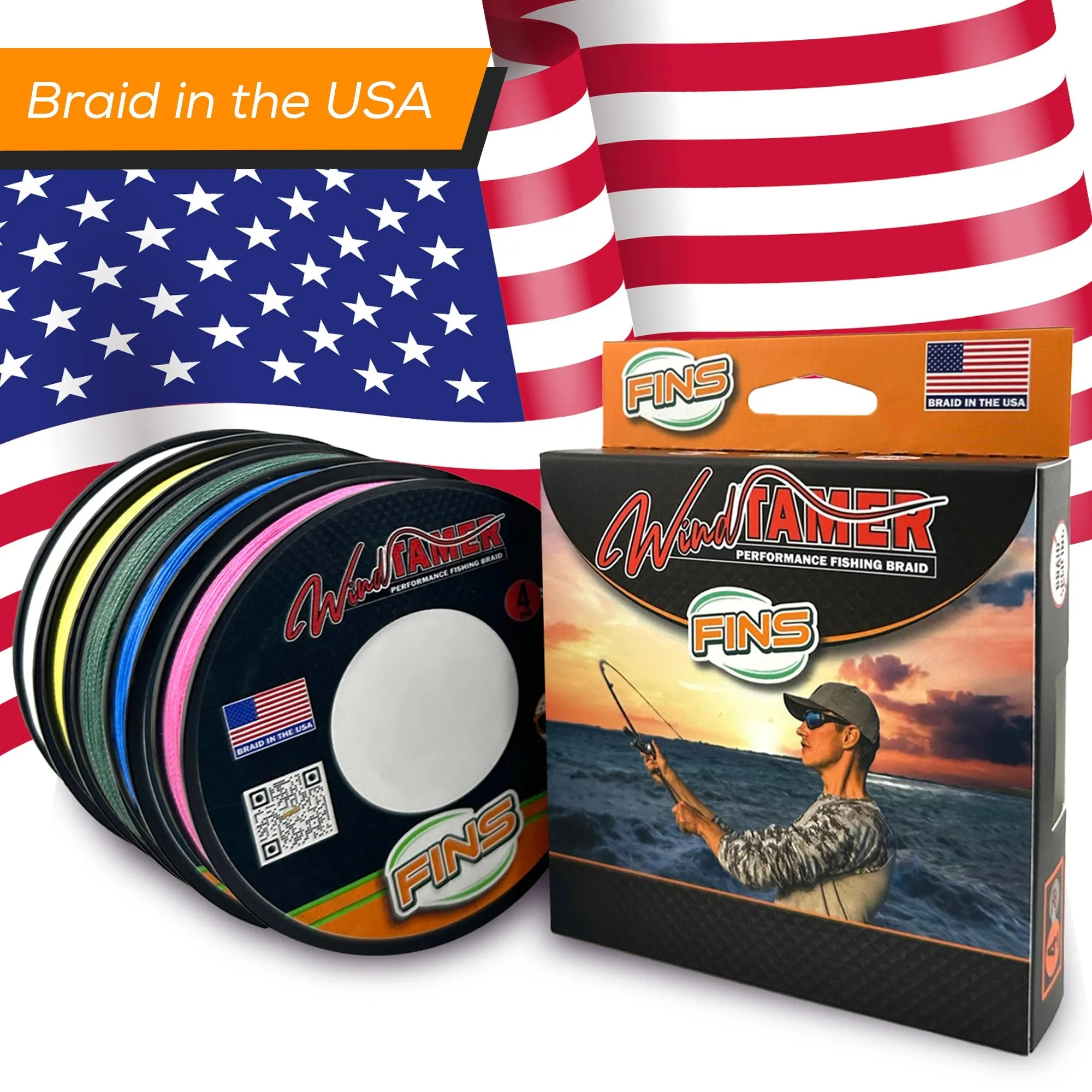 Windtamer Fishing Braid 8lb. (Green)