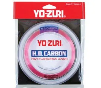 Yozuri HD Fluorocarbon Leader- Disappearing Pink